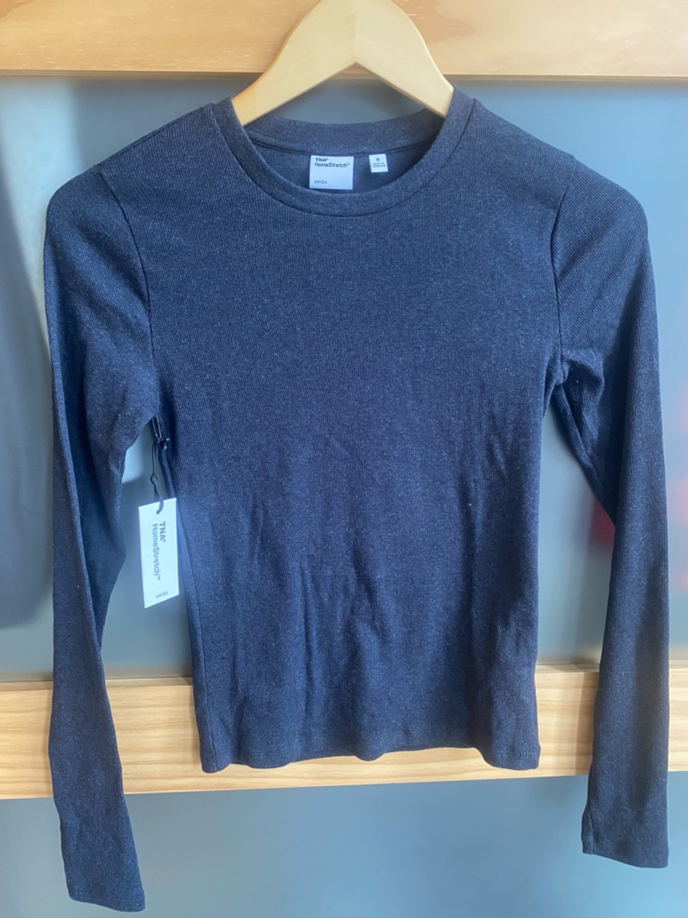 NWT Aritzia TNA HomeStretch Crew Longsleeve - Admiral